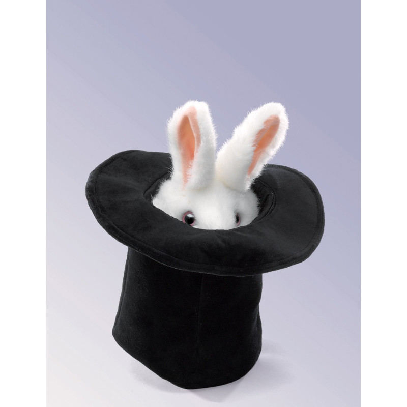 Títere. CONEJO EN SOMBRERO