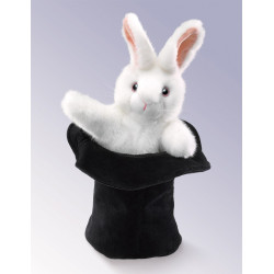 Títere. CONEJO EN SOMBRERO