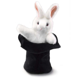 Títere. CONEJO EN SOMBRERO