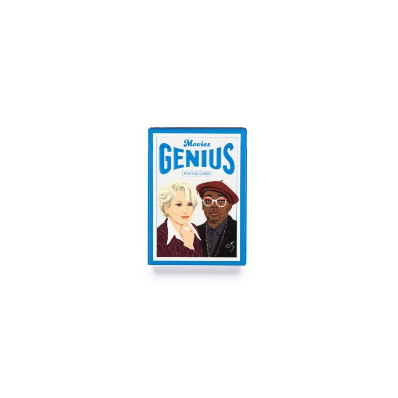 Juego de naipes. GENIUS MOVIES - Genius Playing Cards