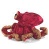 Títere de dedo. MINI PULPO ROJO