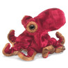 Títere de dedo. MINI PULPO ROJO