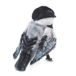 Títere de dedo. MINI CARBONERO - Chickadee