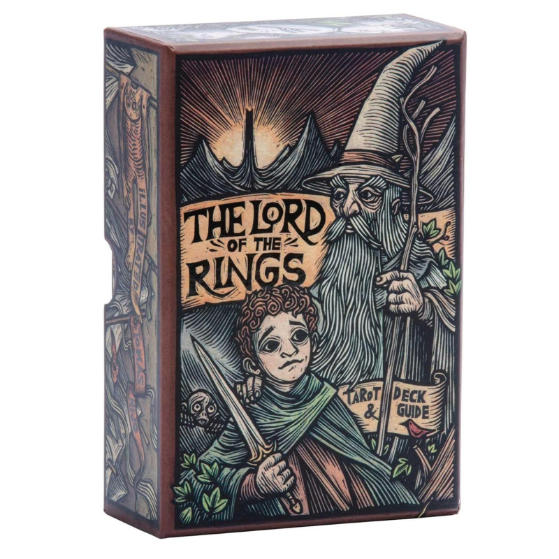 Tarot. The Lord of the Rings - Tarot Deck and Guide
