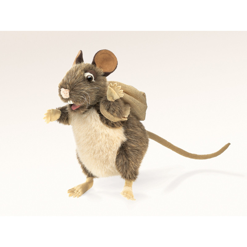 Títere. RATÓN CON MALETÍN