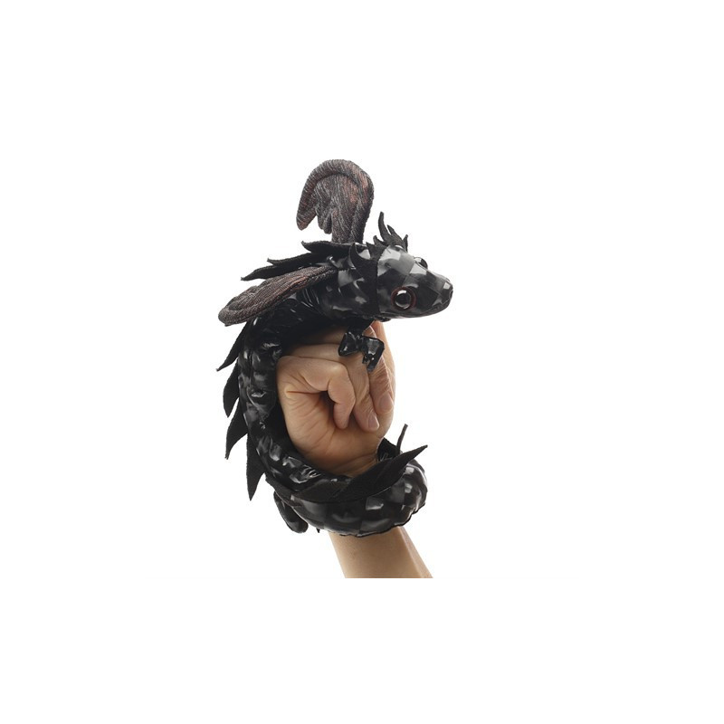 Títere de dedo. DRAGÓN DE PULSERA
