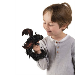 Títere de dedo. DRAGÓN DE PULSERA