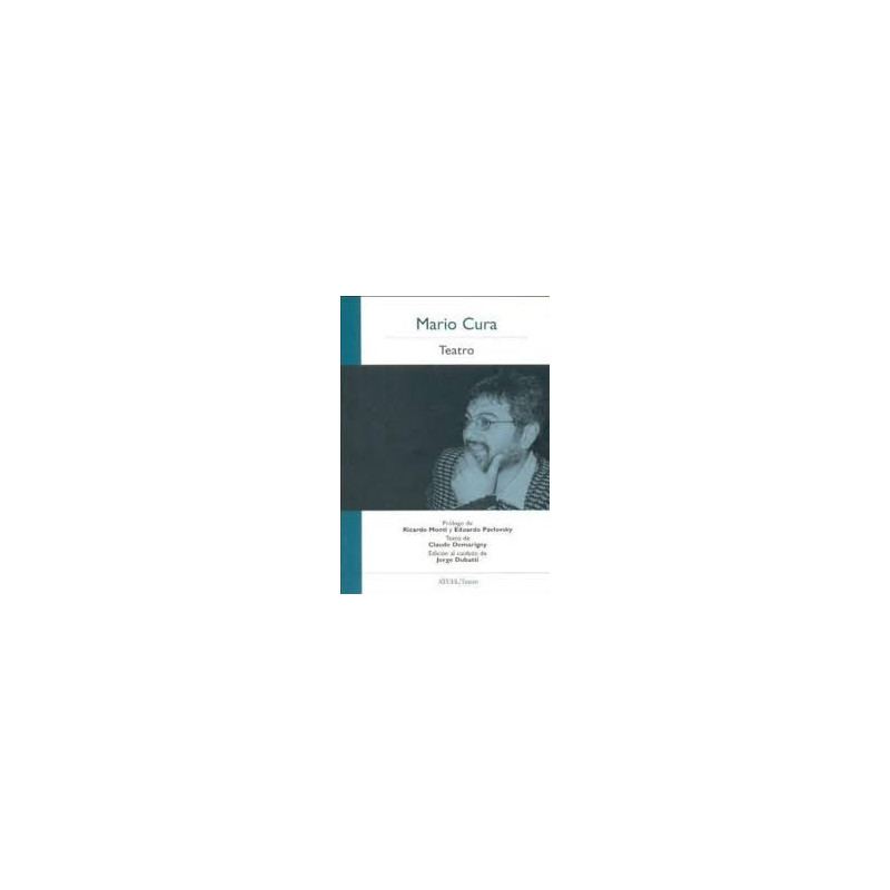 Libro. TEATRO. Mario Cura