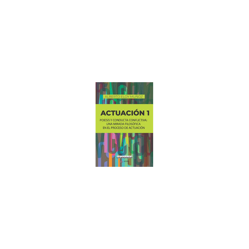 Libro. ACTUACIÓN 1. Alberto Eloy Muñoz