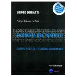 Libro. FILOSOFÍA DEL TEATRO II