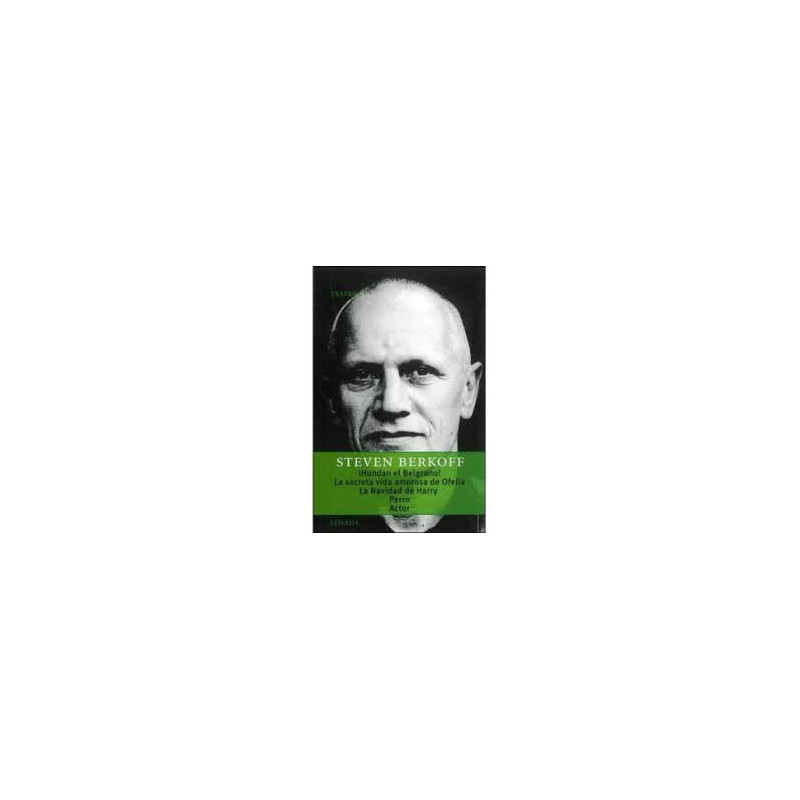 Libro. ¡HUNDAN EL BELGRANO! y otras obras. Steven Berkoff
